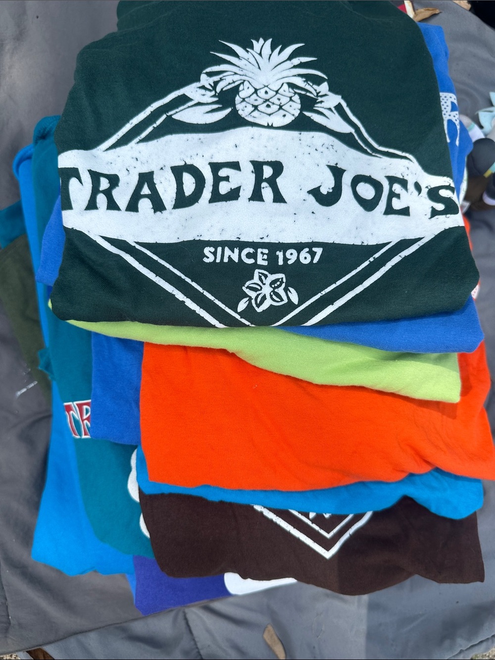 Trader Joe's Short Sleeve Graphic Tee - 16 shirts and 2 pullovers
